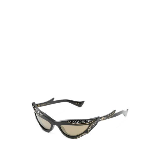26FW 발렌티노 가라바니 선글라스 VG0073S 004 56 BLACK - VALENTINO GARAVANI