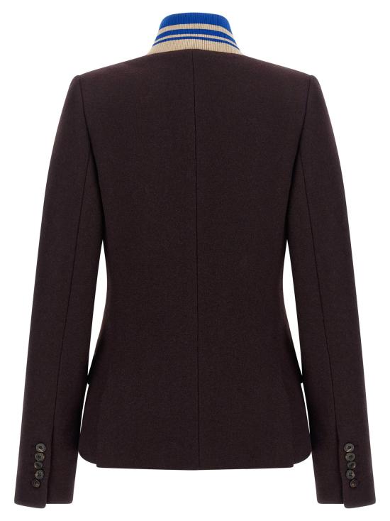  드리스 반 노튼 자켓 LD2620104114216357 EGGPLANT - DRIES VAN NOTEN