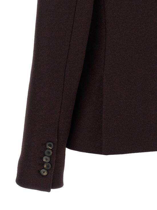  드리스 반 노튼 자켓 LD2620104114216357 EGGPLANT - DRIES VAN NOTEN