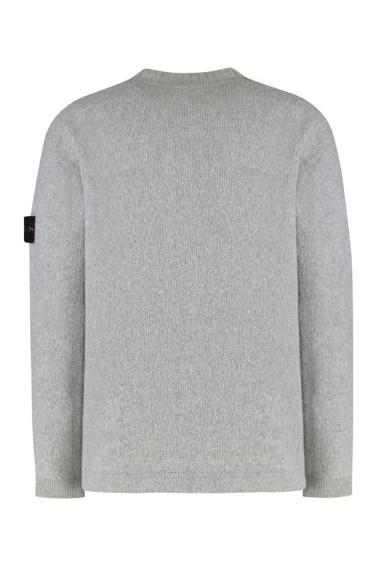 25FW 스톤 아일랜드 스웨터 5100056 GRAY - STONE ISLAND