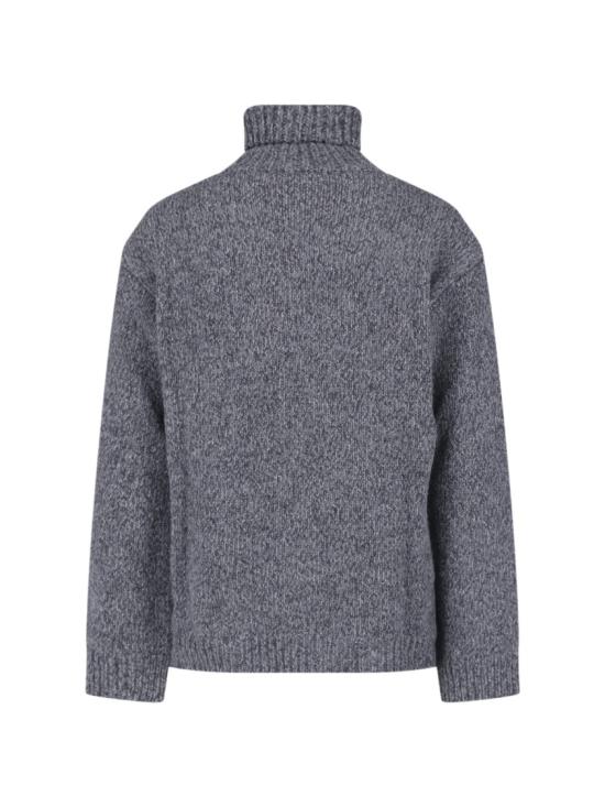 26FW 아워레가시 팝오버 터틀넥 슬럽 니트 팝오버 터틀넥 슬럽 니트 M4263MASLUB TWISTED ASH GREY WOOL - OUR LEGACY