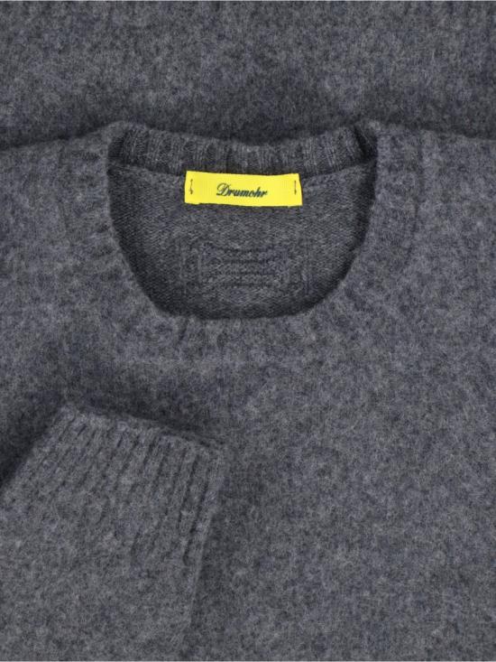 26FW 드루모어 니트웨어 D8W103GLO670 Grey - DRUMOHR