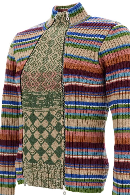 26FW 드리스 반 노튼 니트웨어 2620212284708301 Green - DRIES VAN NOTEN