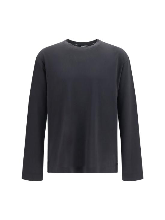 26FW 자크뮈스 롱 카레 롱슬리브 티셔츠 TSM00622AJ00254 BLACK