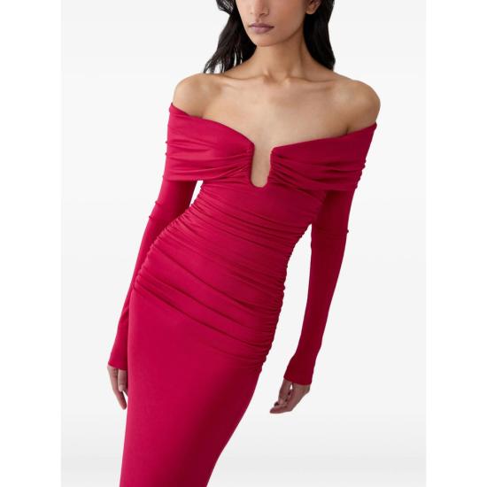 26FW 캐롤리나 헤레라 원피스 PS2615N573JRS 977 RED - CAROLINA HERRERA