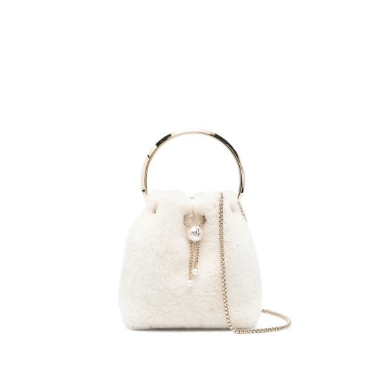 26FW 지미추 토트백 BON BON XYH NAGOL WHITE