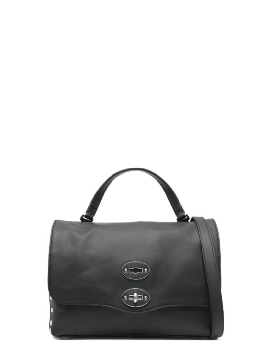 26FW 자넬라토 숄더백 068010POSTINASAETASZ0001 Black