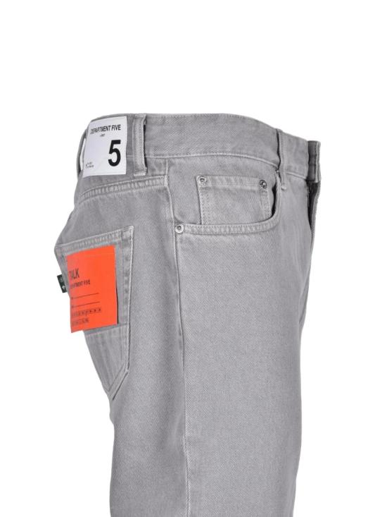 25FW 디파트먼트5 데님 클래식한 5포켓 디자인의 구조적인 핏의 회색  진 - DEPARTMENT 5