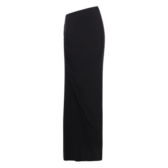 25FW 알라이아 스커트 AA9J2378J050B 995 BLACK
