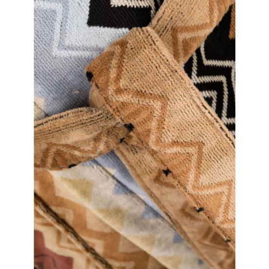 26SS 미쏘니 홈 폴로 티셔츠 1G3AC99708 160 BROWN - MISSONI HOME