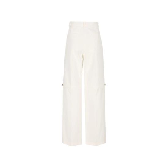 26SS 펜디 팬츠 AW7Q FR6711 F0ZNM WHITE - FENDI