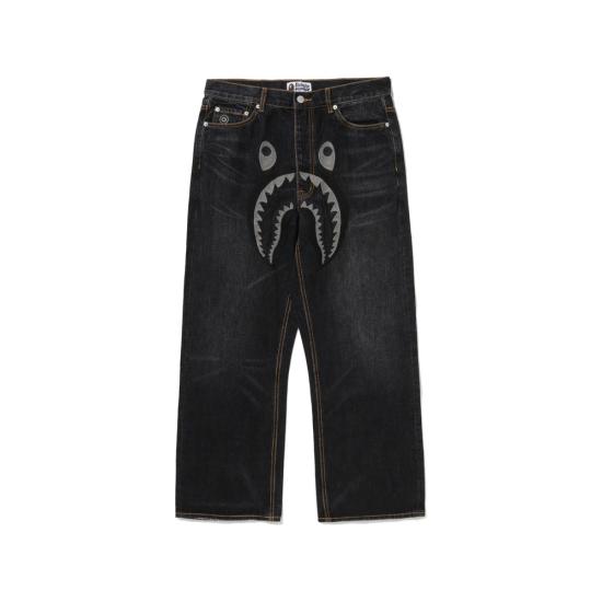 26SS 베이프 데님 팬츠 001DPM301302M INDIG BLACK