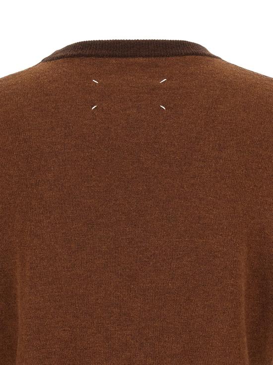  마르지엘라 스웨터 LDS67HL0011M13177005F BROWN - MAISON MARGIELA