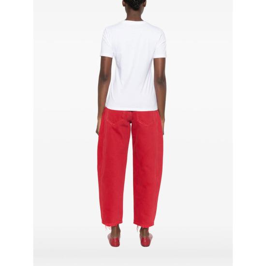 26FW 메종키츠네 폴로 티셔츠 MRWJT20KJ7026 WHITE - MAISON KITSUNE