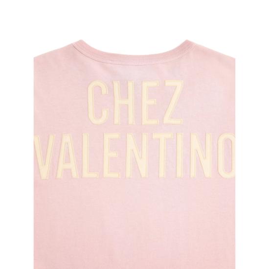 26SS 발렌티노 가라바니 폴로 티셔츠 8B3MG24Y9GL C5R PINK - VALENTINO GARAVANI