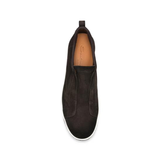 26FW 산토니 스니커즈 MBCD22211BART SE2T60 BROWN - SANTONI