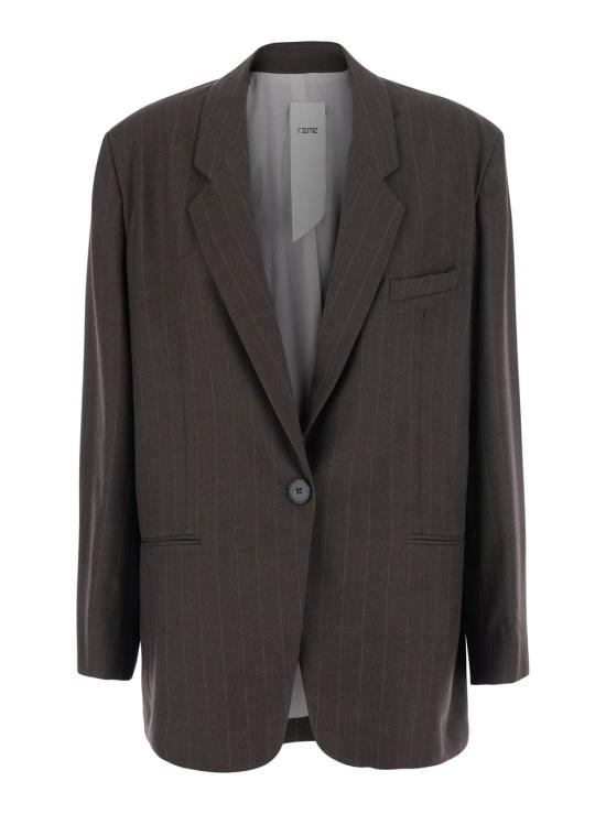 26FW 라메 자켓 NFGIA07 BEIGE