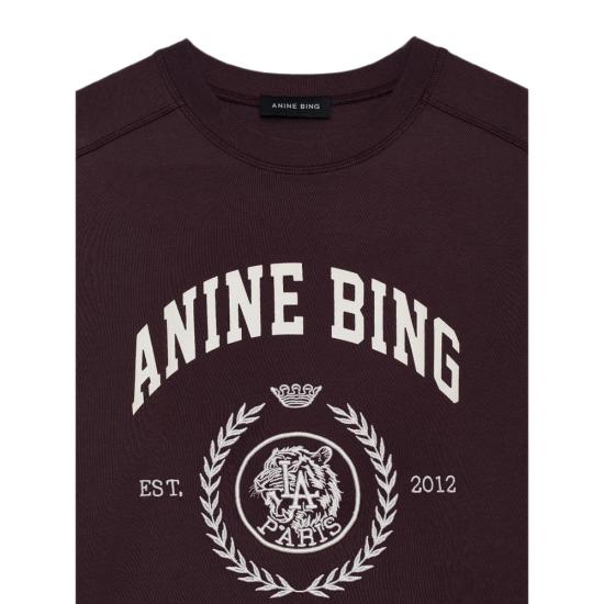 26FW 애니빙 폴로 티셔츠 A 08 12695 BGN28 RED - ANINE BING