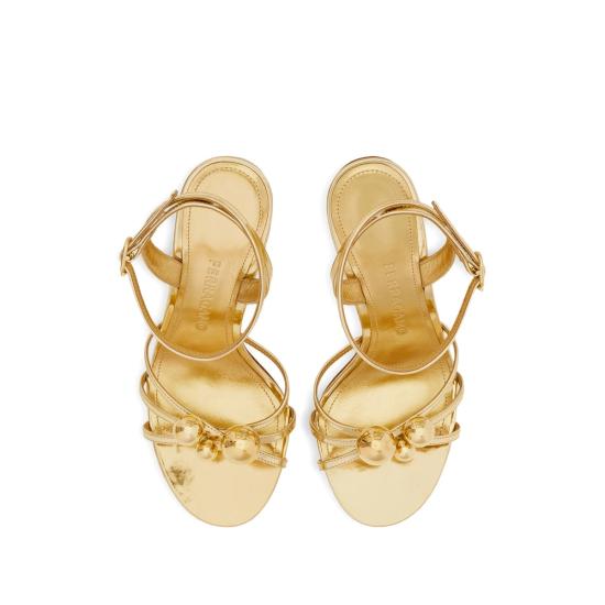 26FW 살바토레 페라가모 힐/펌프스 01K335 0794809 1C GOLD - SALVATORE FERRAGAMO
