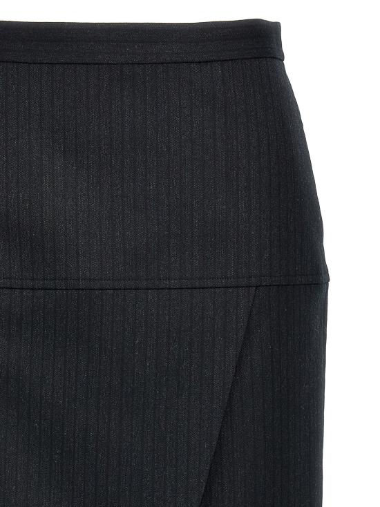  펜디 스커트 LDFQ7590ASZ3F0GME BLACK - FENDI
