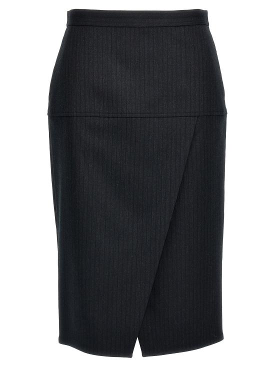  펜디 스커트 LDFQ7590ASZ3F0GME BLACK