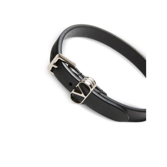 26SS 발렌티노 가라바니 브레이슬릿 8Y2J0AH7FXJ 0NO BLACK - VALENTINO GARAVANI