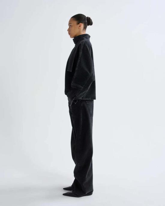  에이골디 데님 팬츠 아골데 스파이럴 진 반타 - AGOLDE