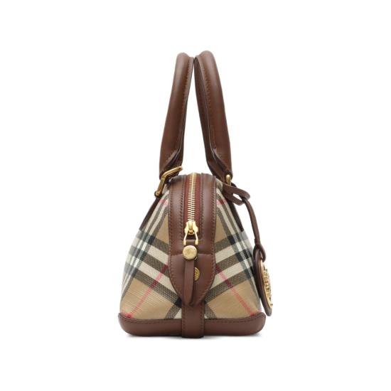 26FW 버버리 토트백 8129077 LL MN PRIM A7026 BROWN - BURBERRY
