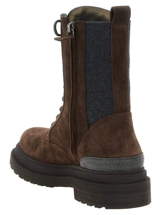  브루넬로 쿠치넬리 부츠 LDMZSFG3308C9885 BROWN - BRUNELLO CUCINELLI