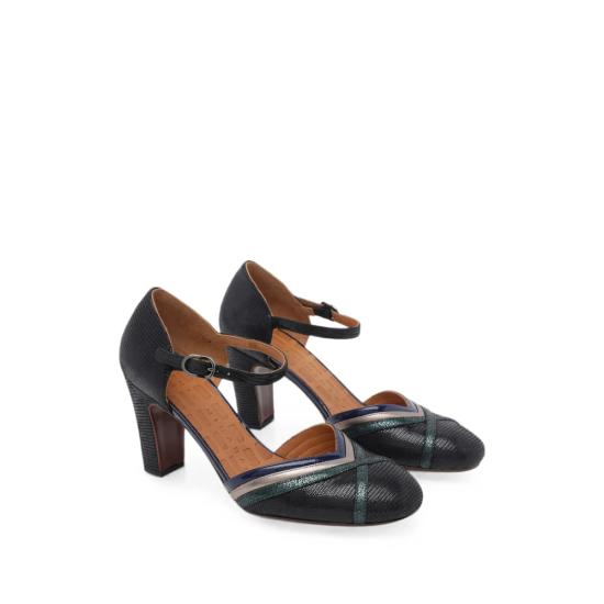26FW 치에 미하라 힐/펌프스 MIRKA IRON BLACK - CHIE MIHARA
