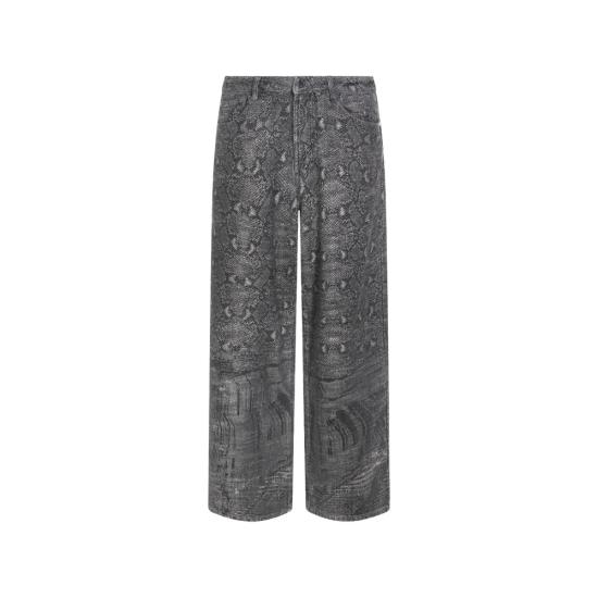 26SS 데일리 페이퍼 데님 팬츠 2610003 SNAKE OVER DENIM GRAY