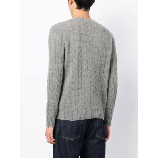 26FW 랄프 로렌 스웨터 710876762012 GREYH GRAY - RALPH LAUREN