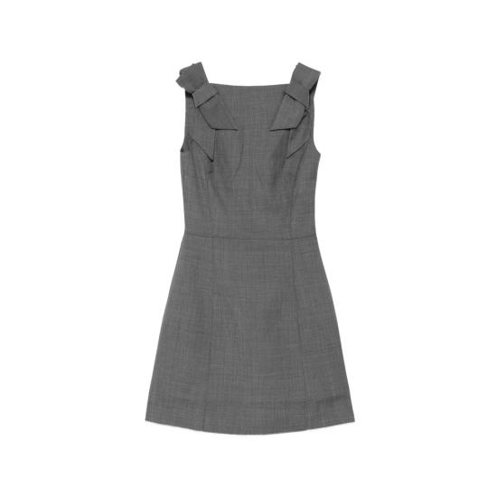 26FW 슈슈/통 원피스 MWDFDR05 FFV456 GR100 GRAY