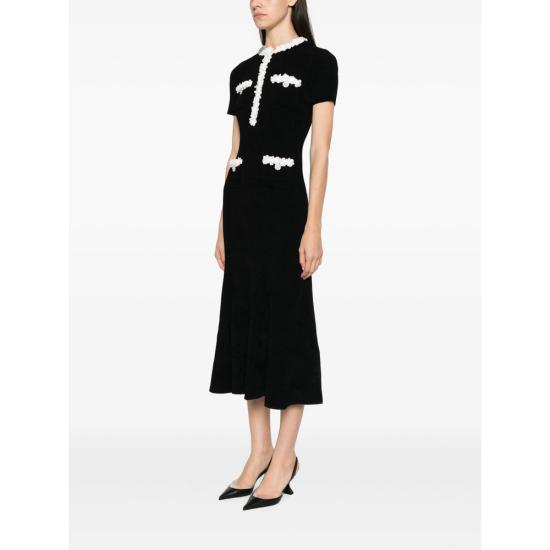 26FW 셀프 포트레이트 원피스 AW26 099MA B BLACK - SELF PORTRAIT