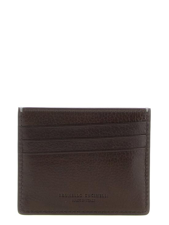  브루넬로 쿠치넬리 명함지갑 LDMWVEBU434C7233 BROWN - BRUNELLO CUCINELLI