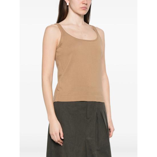 26SS 막스마라 민소매 티셔츠 MXPUMANO 117 002 BEIGE - MAX MARA