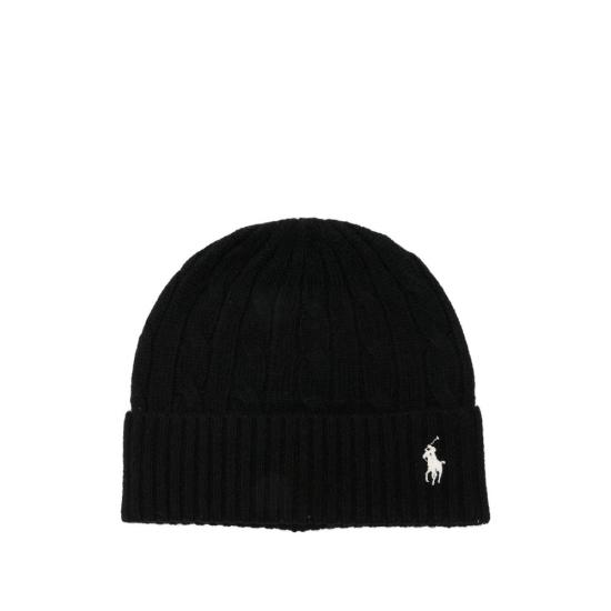 26FW 랄프 로렌 비니 455981442001 BLACK
