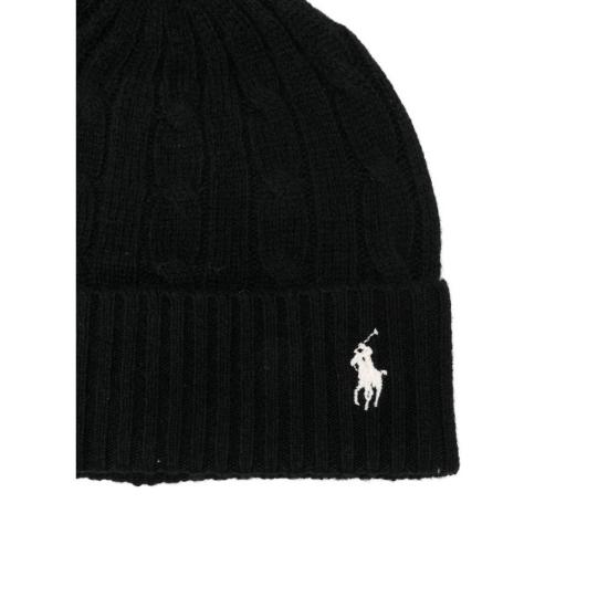 26FW 랄프 로렌 비니 455981442001 BLACK - RALPH LAUREN
