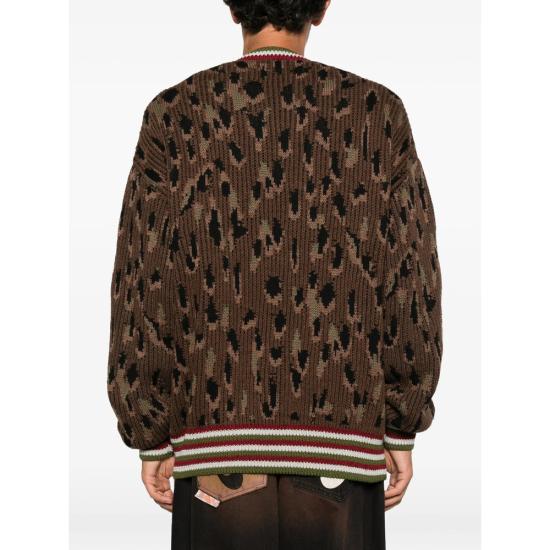 26FW 피디에프 니트웨어 DFM55045 MC08 1KNIT BROWN - PDF