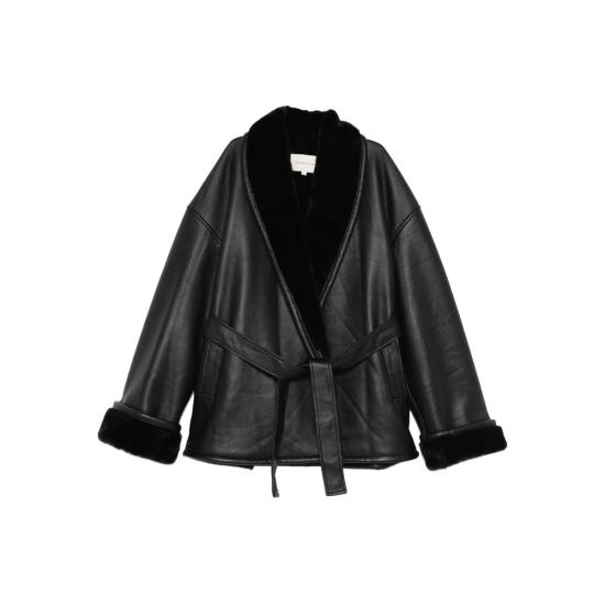25FW 빅토리아 찬 자켓 AW25012BL BLACK