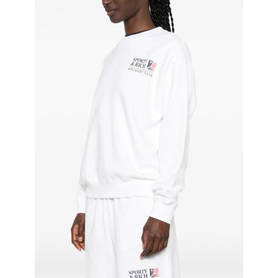 26FW 스포티앤리치 스웨터 ST098710431WH WHITE - SPORTY & RICH