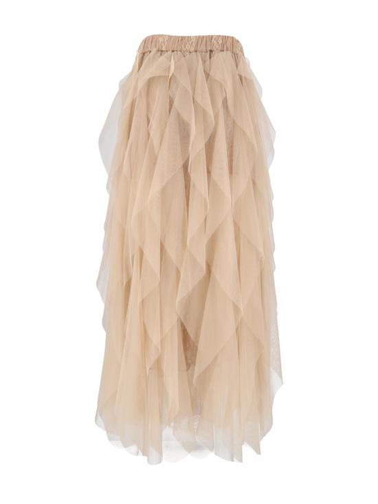 26FW 에르마노 설비노 스커트 D49EM058E85 Neutrals - ERMANNO SCERVINO