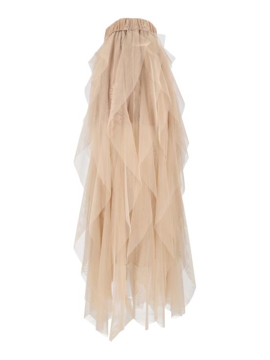 26FW 에르마노 설비노 스커트 D49EM058E85 Neutrals - ERMANNO SCERVINO