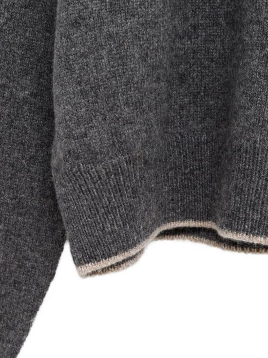 26FW 자크뮈스 니트웨어 SWM00635 AK00264 950 Grey - JACQUEMUS