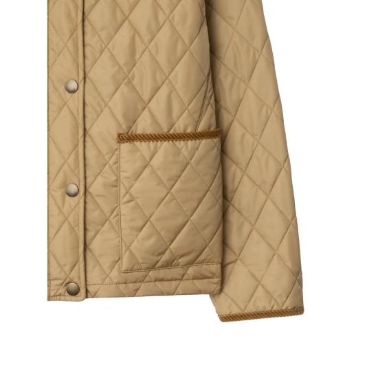 26FW 버버리 퀄티드 나일론 자켓 8107511 DORSET C1544 BEIGE - BURBERRY