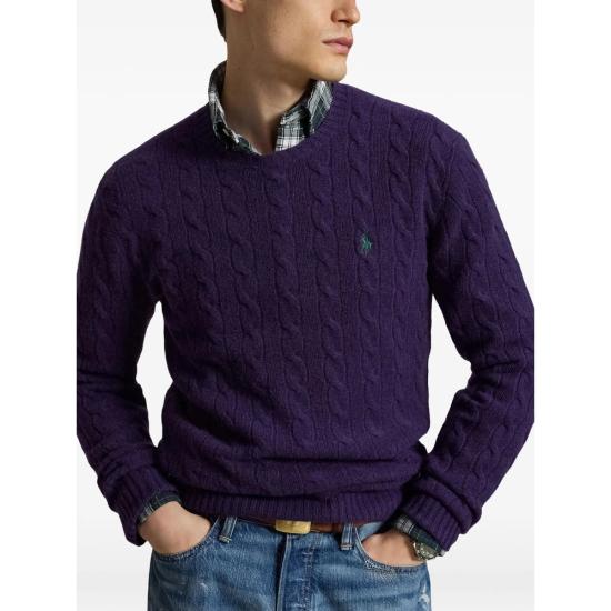 26FW 랄프 로렌 스웨터 710876762505 PURPL PURPLE - RALPH LAUREN