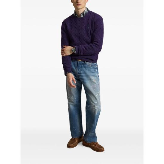 26FW 랄프 로렌 스웨터 710876762505 PURPL PURPLE - RALPH LAUREN