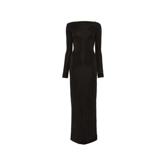26FW 컬트 가이아 원피스 WVGW34746YV340 ARMAND BLACK