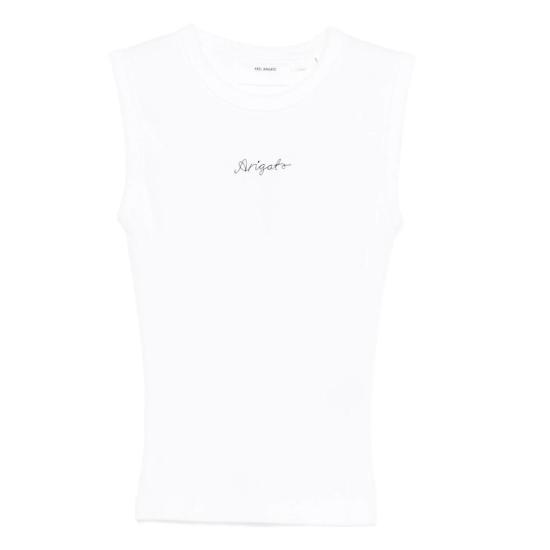 26SS 악셀 아리가토 폴로 티셔츠 A3868003 SCOOP WHITE