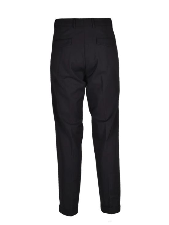 25FW Rpl Roberto P Luxury 팬츠 모던한 핏과 구조적인 디자인의 맞춤형 블랙 - OTHER BRANDS